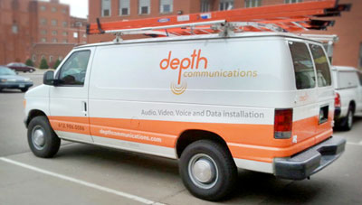 Depth Communications Van